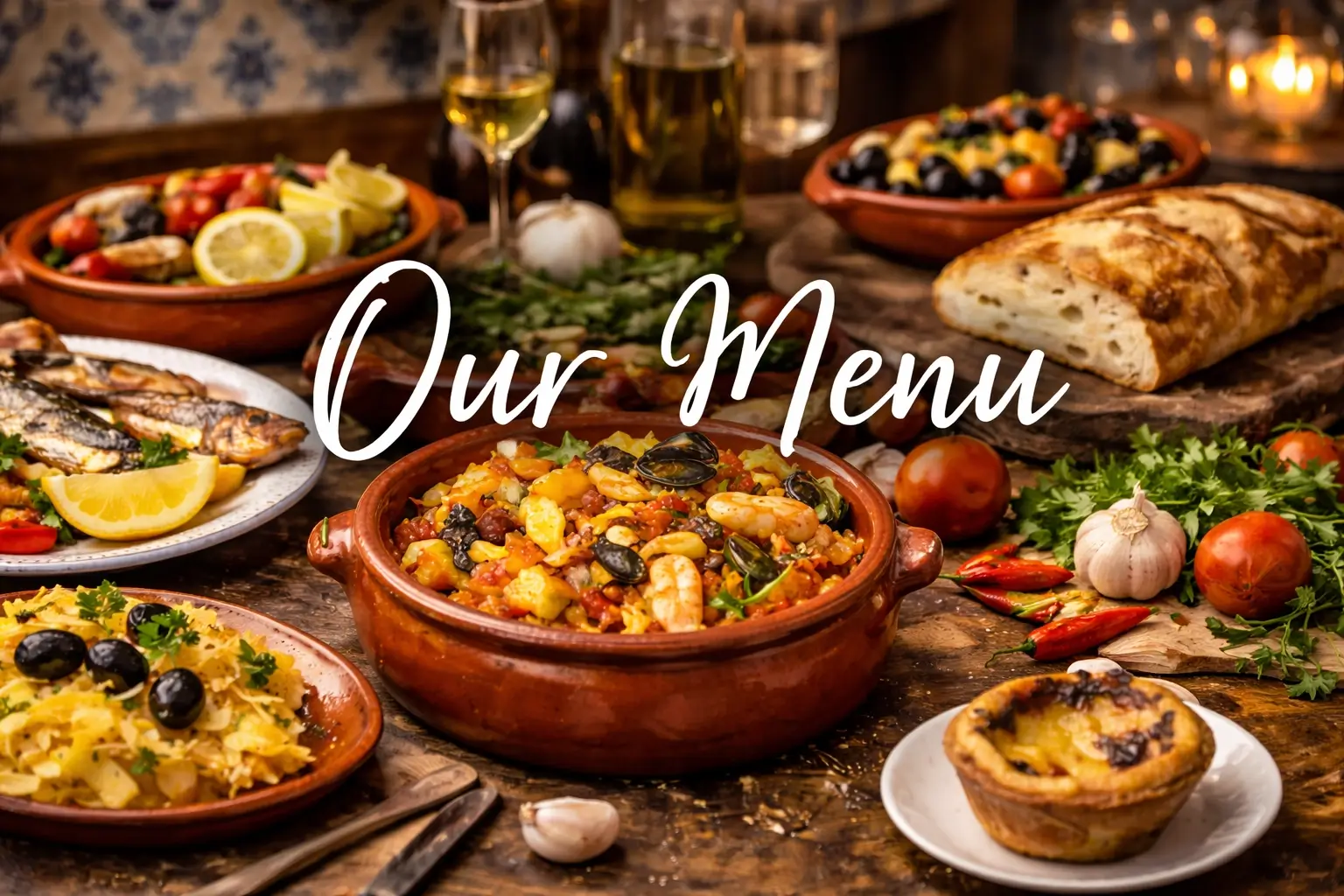 Portuguese Kitchen Menu